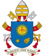 coat-of-arms-of-pope-francis-revised-version-eight-ponted-star-nard-flower-motto
